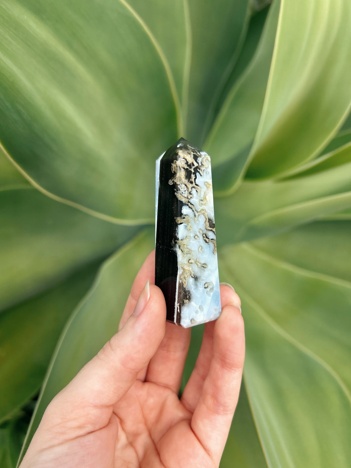 Blue Opal Obelisk