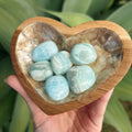 Blue Aragonite Tumble Stone