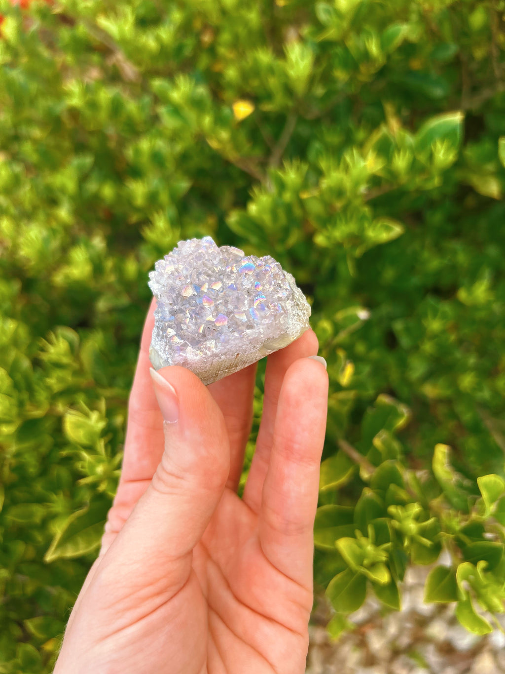 Aura Amethyst Cluster